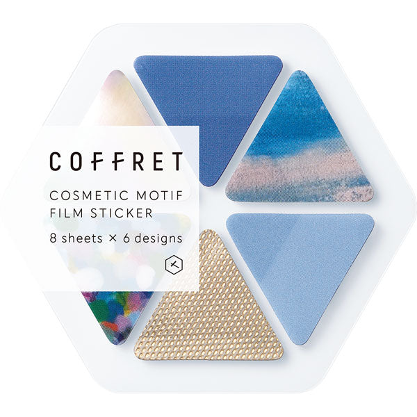 COFFRET TRIANGLE Horizon Blue Sticker