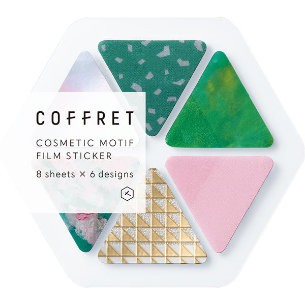 COFFRET TRIANGLE Forest Green Sticker