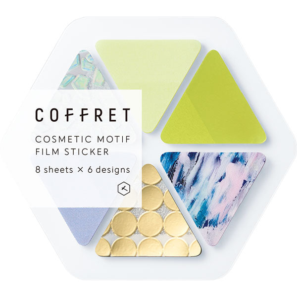COFFRET TRIANGLE Chiffon Yellow Sticker