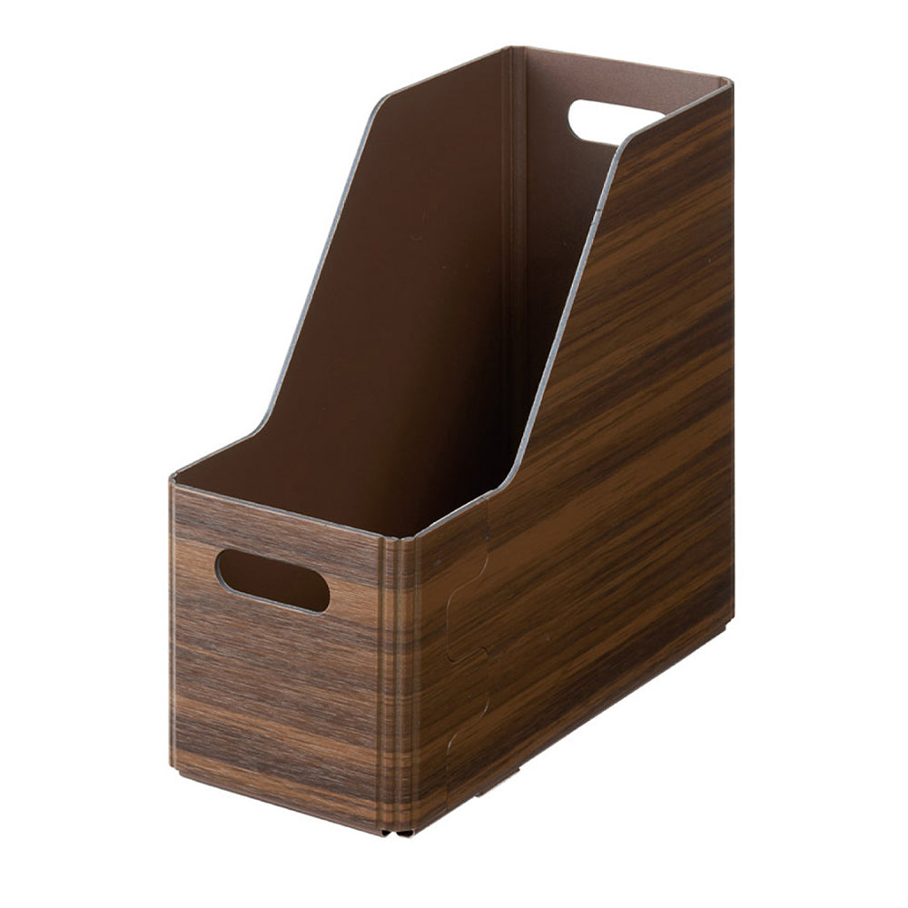 KiiNi, foldable storage box with wood grain print