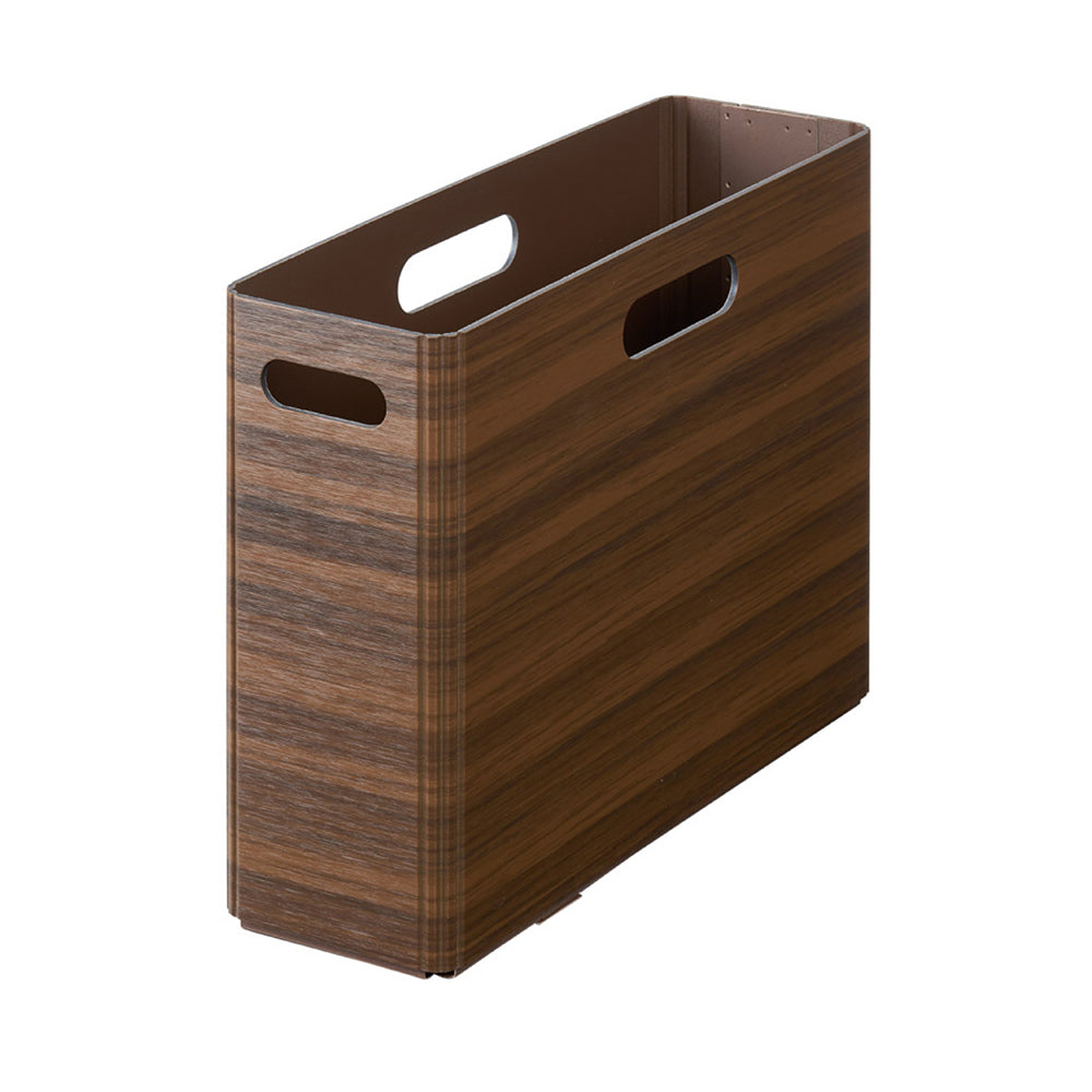 KiiNi, foldable storage box with wood grain print