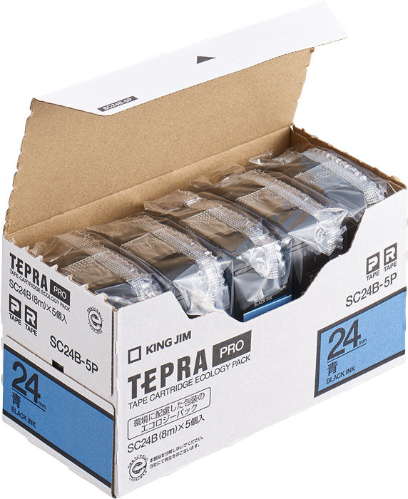 TEPRA PRO Tape Cartridge Eco Friendly Packaging