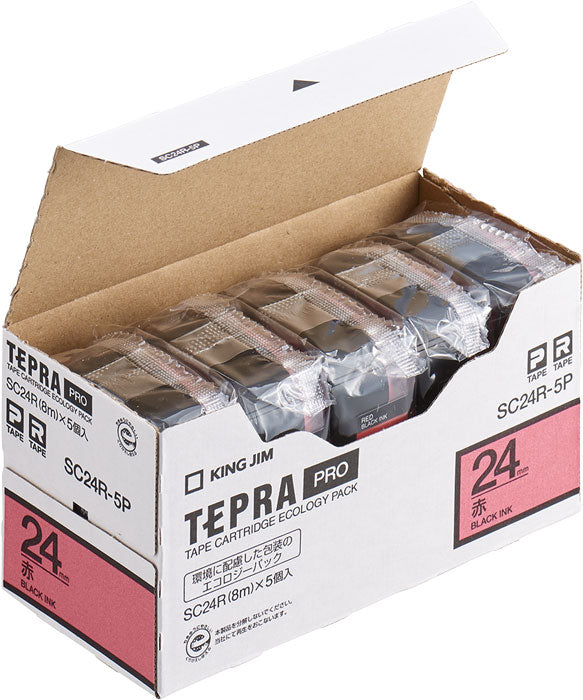TEPRA PRO Tape Cartridge Eco Friendly Packaging