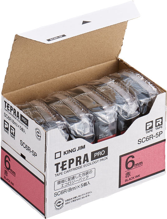 TEPRA PRO Tape Cartridge Eco Friendly Packaging