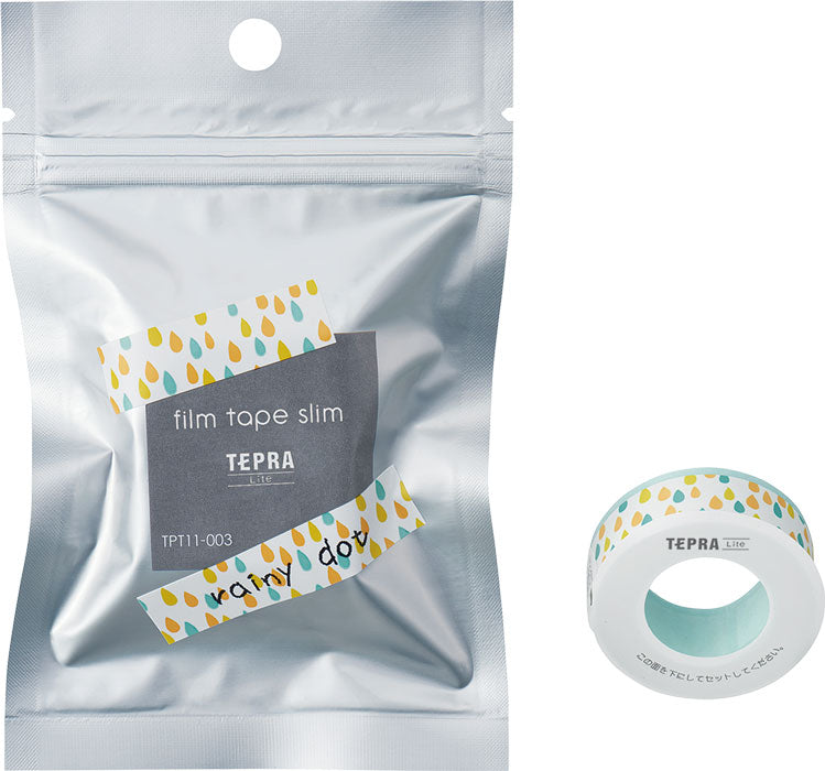 TEPRA Lite Tape Cartridge rainy dot