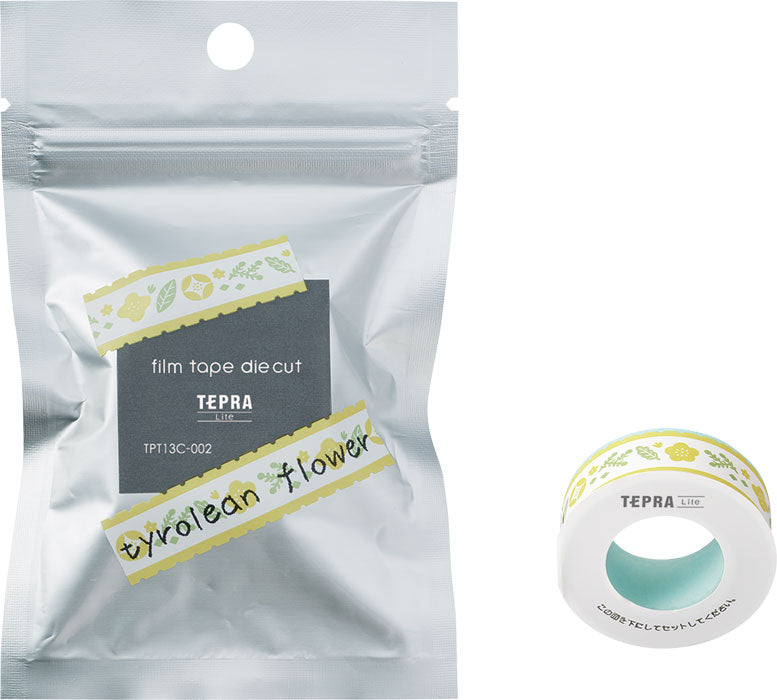 TEPRA Lite Tape Cartridge tyrolean flower