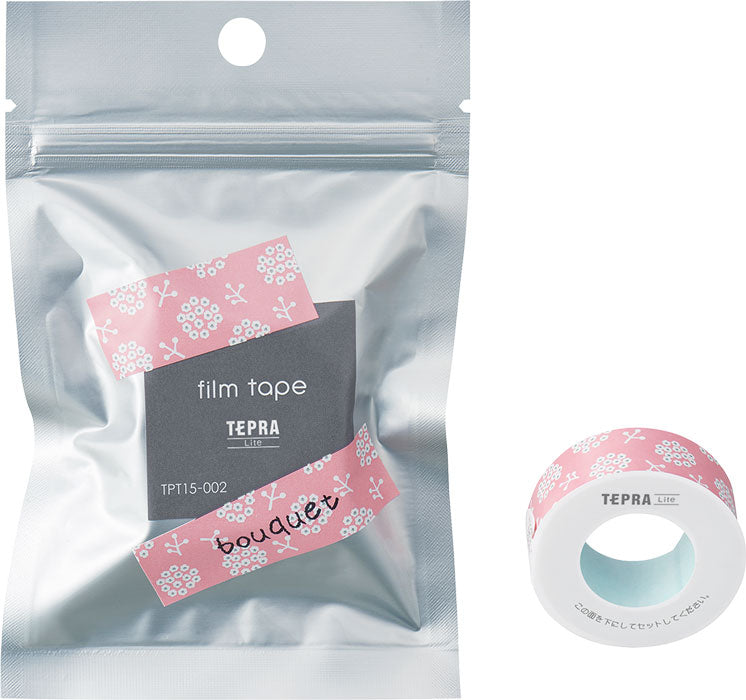 TEPRA Lite Tape Cartridge bouquet