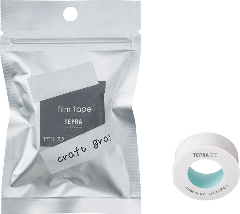 TEPRA Lite Tape Cartridge craft gray