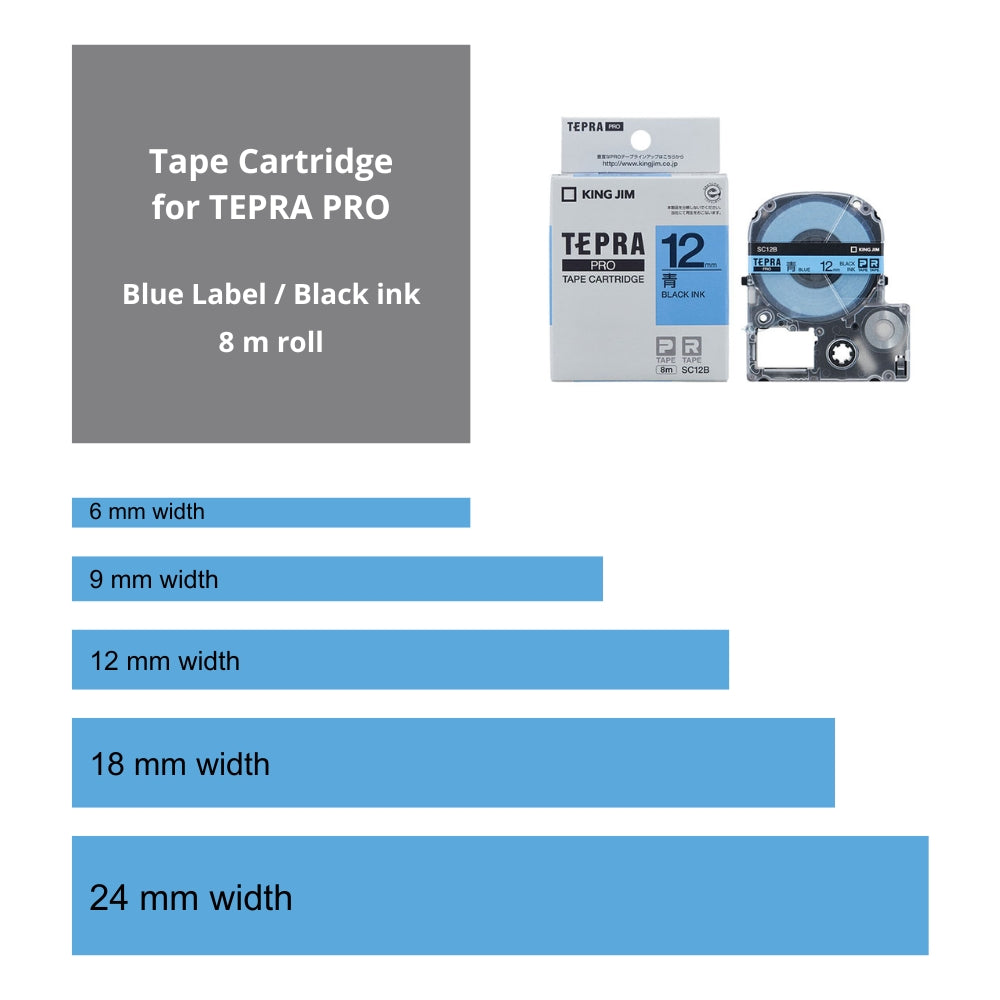 TEPRA PRO Tape Cartridge Eco Friendly Packaging
