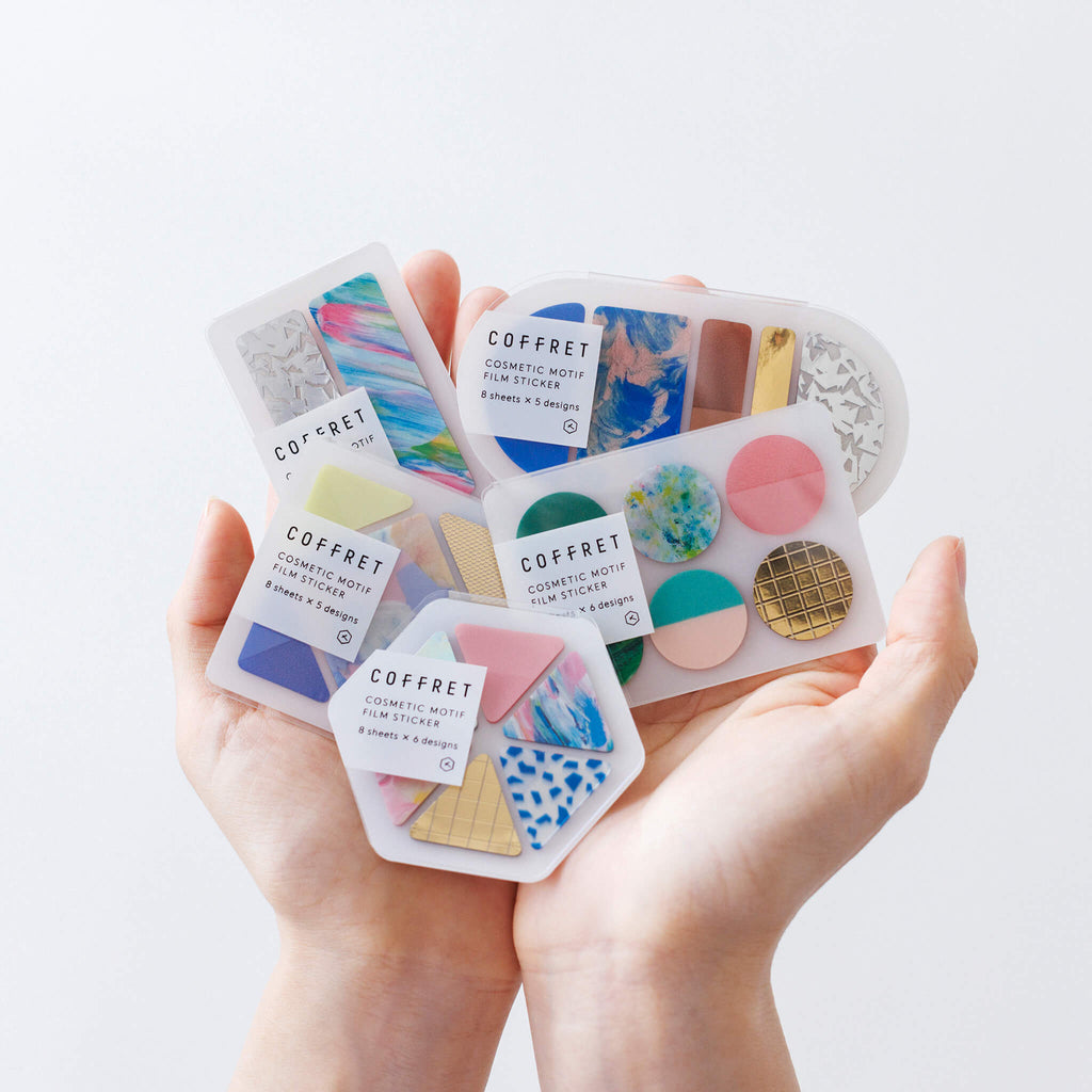 COFFRET decorative sticker for journals, planners, and notebooks