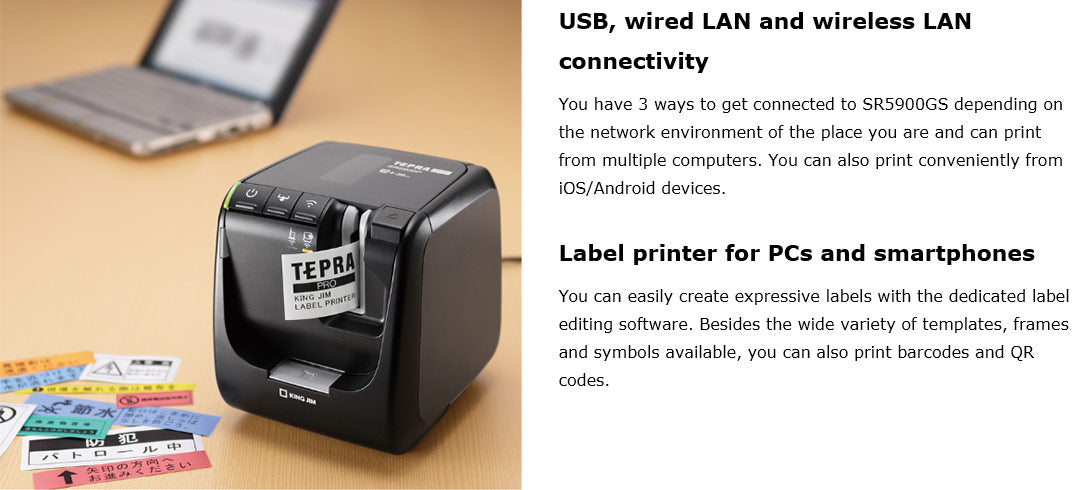 TEPRA PRO SR5900GS, Label printer