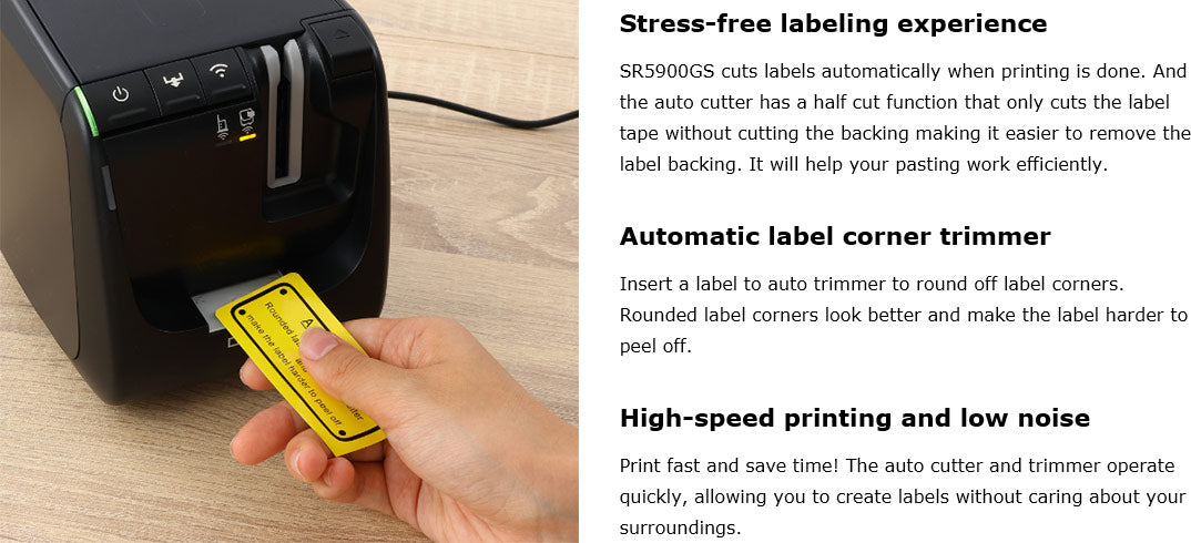 TEPRA PRO SR5900GS, Label printer