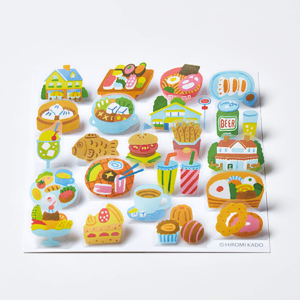 POP-UP STICKERS Gourmet