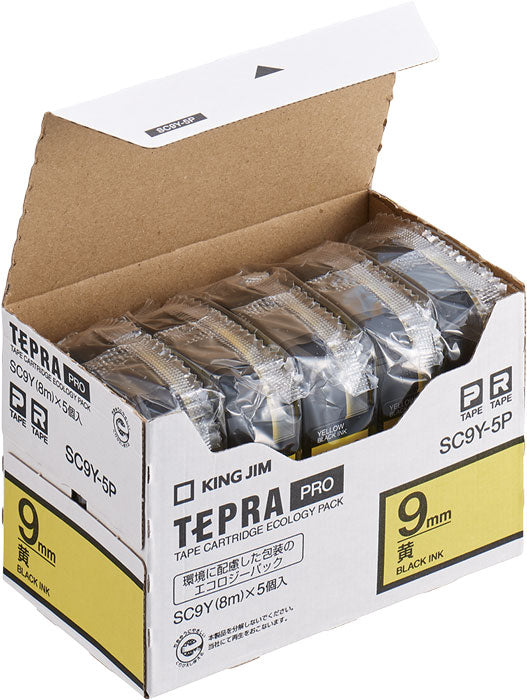 TEPRA PRO Tape Cartridge Eco Friendly Packaging