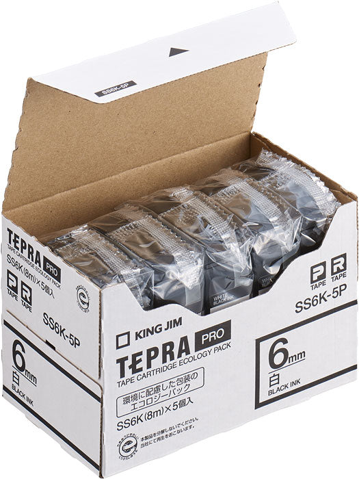 TEPRA PRO Tape Cartridge Eco Friendly Packaging