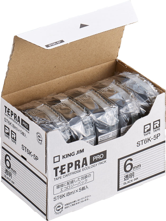 TEPRA PRO Tape Cartridge Eco Friendly Packaging