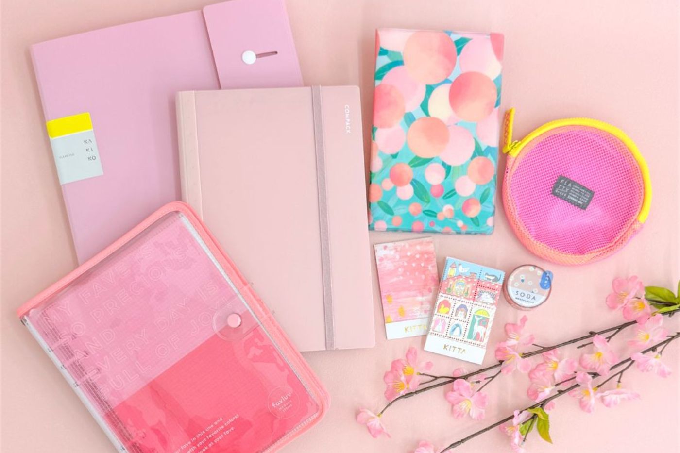 Spring pink stationery set!🌸