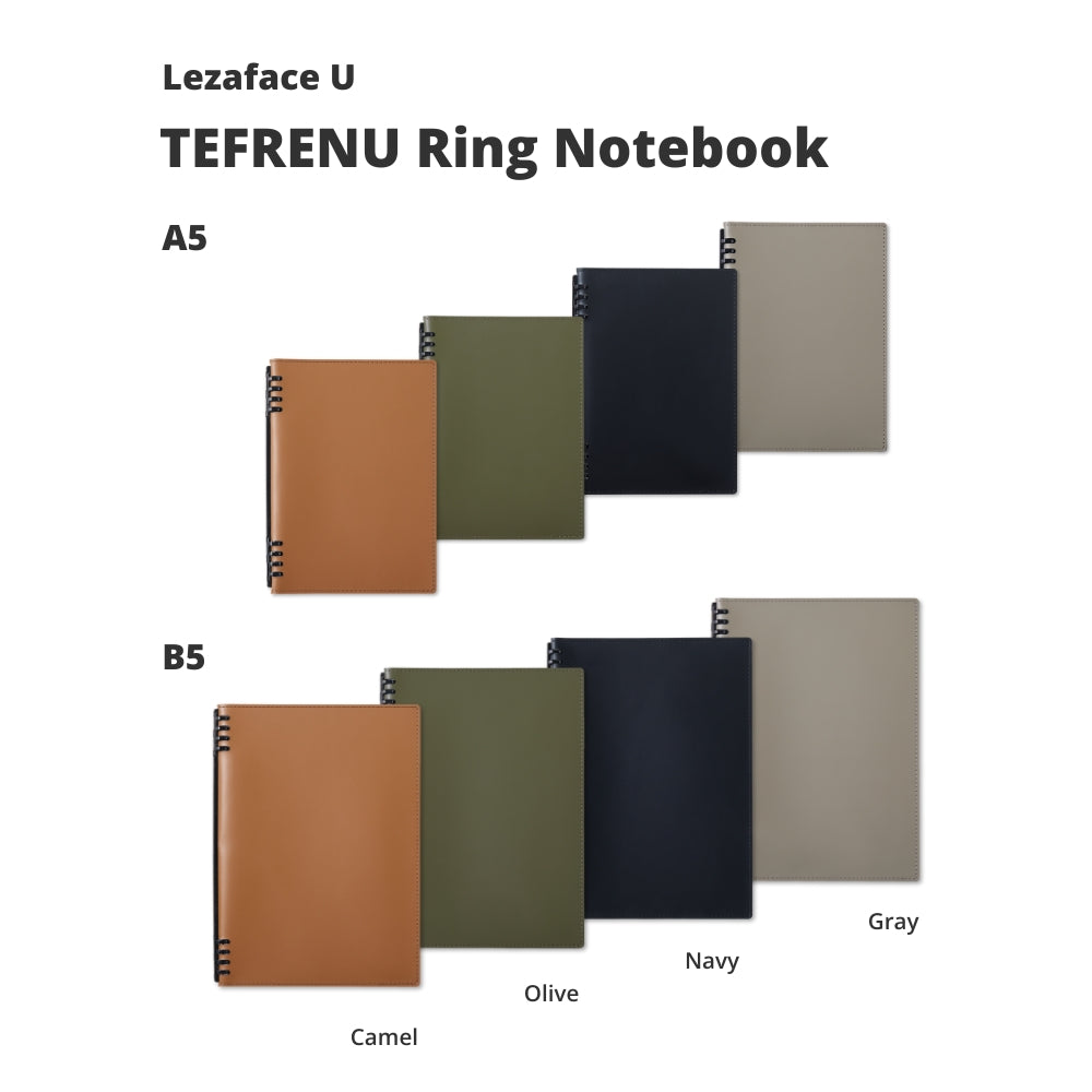 Lezaface U Ring Notebook TEFRENU