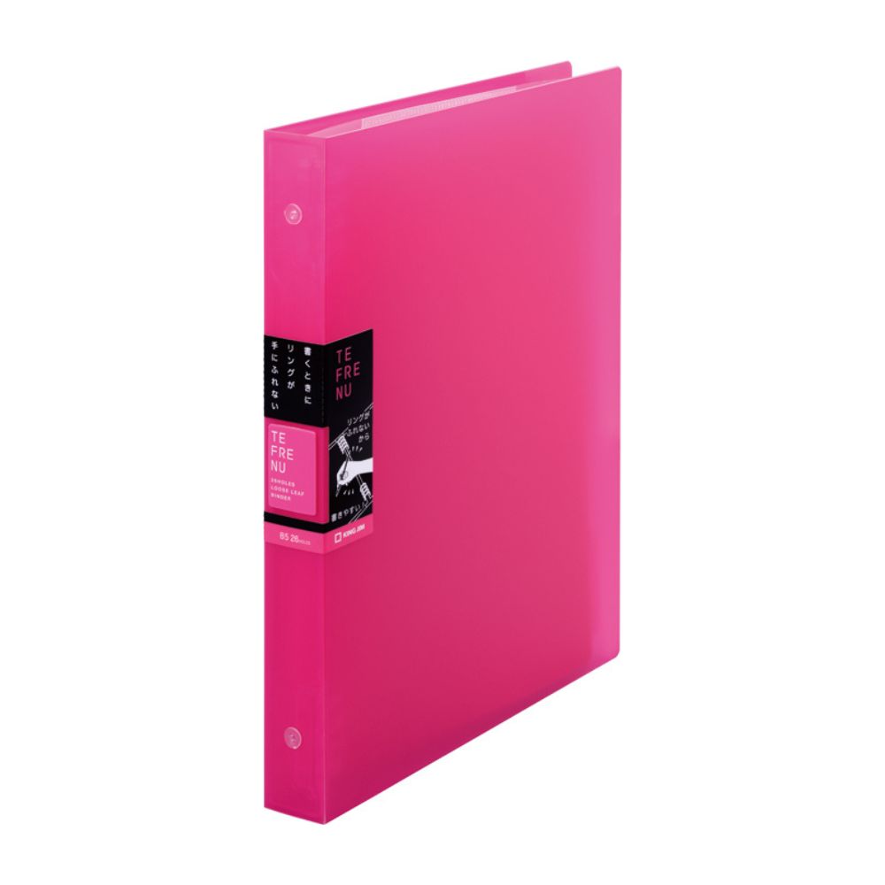  Binder Notebook TEFRENU B5 Wide Pink