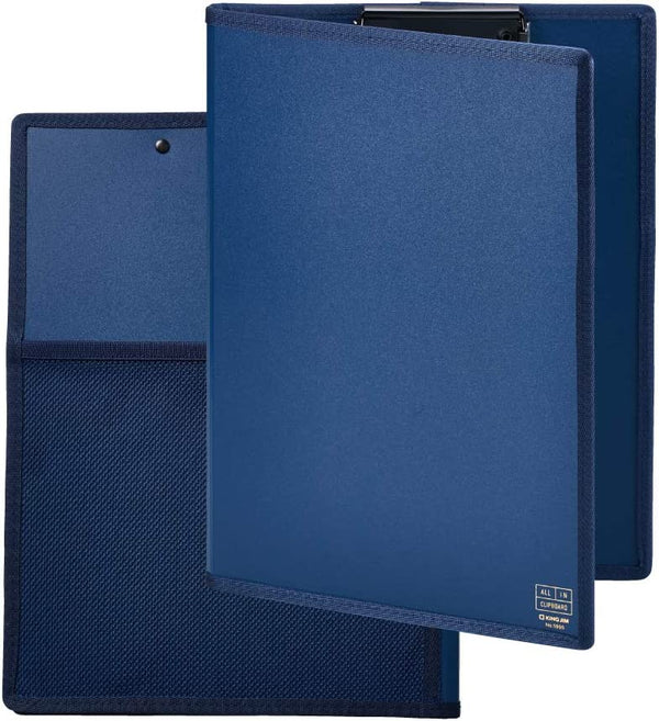 ALL IN CLIPBOARD with cover Blue