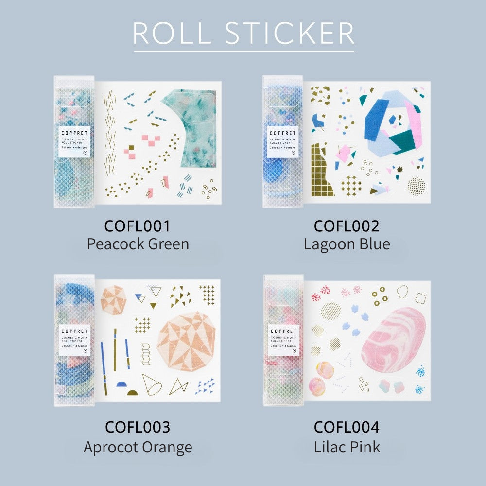 ROLL DAYS ステッカー COFFRET Roll Sticker | KING JIM Global Online Store