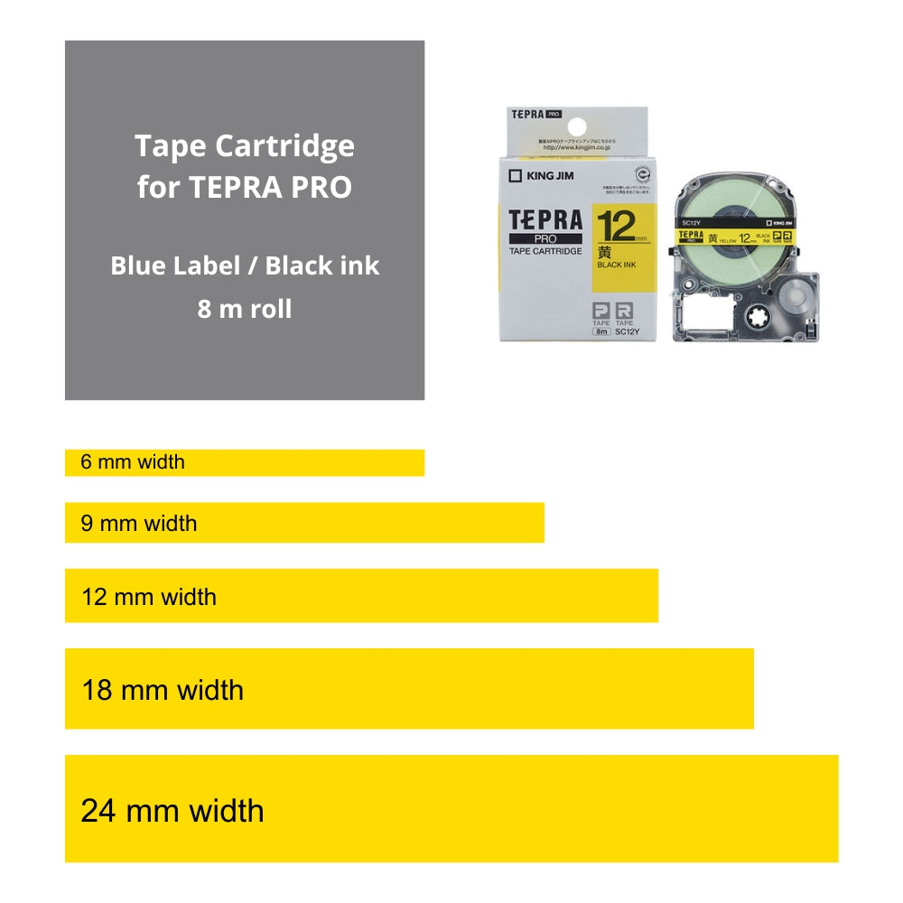 TEPRA PRO Tape Cartridge Eco Friendly Packaging