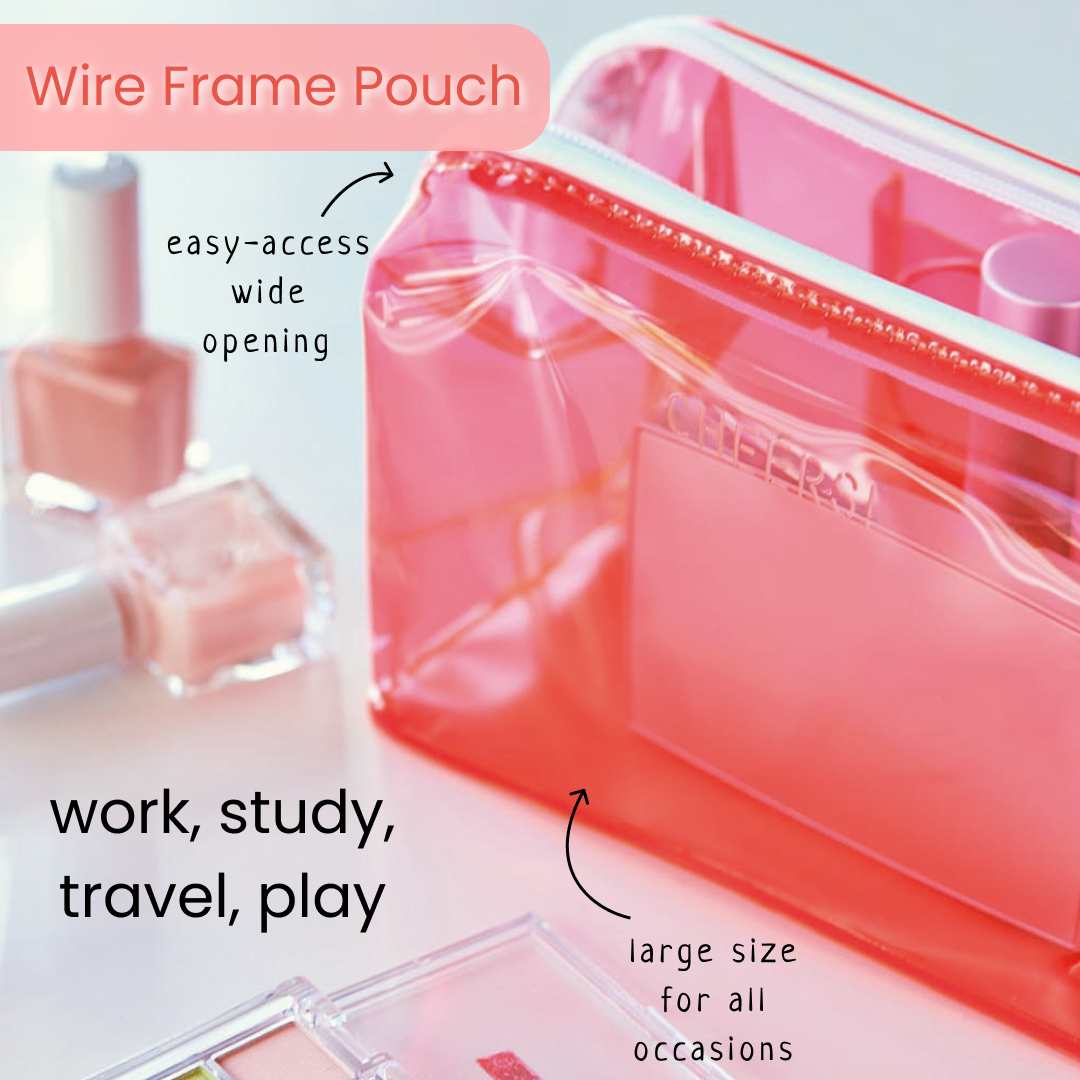CHEERS! Wire Frame Pouch