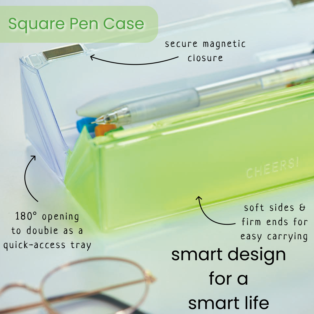 CHEERS! Square Pen Case